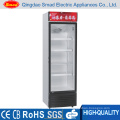 420L Commercial Glass Door Soft Drink Display Refrigerator Showcase